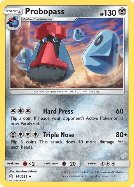Probopass (Reverse Holofoil) (141) — Cosmic Eclipse