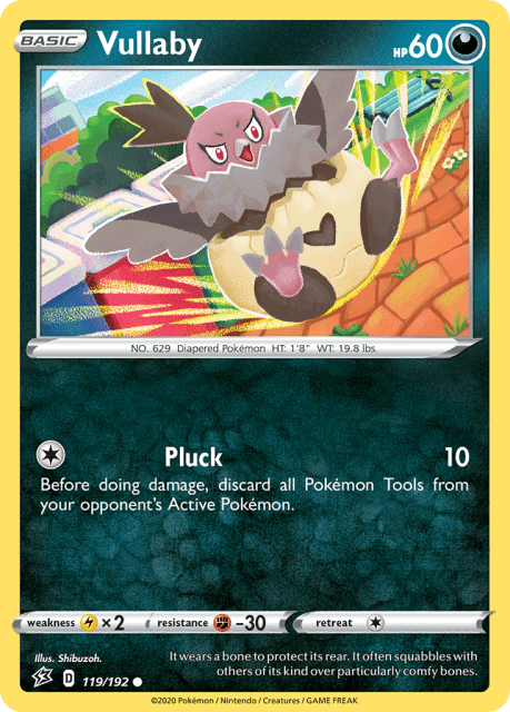 Vullaby (Reverse Holofoil) (119) — Rebel Clash