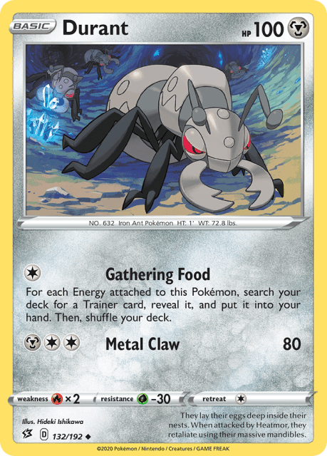 Durant (Reverse Holofoil) (132) — Rebel Clash