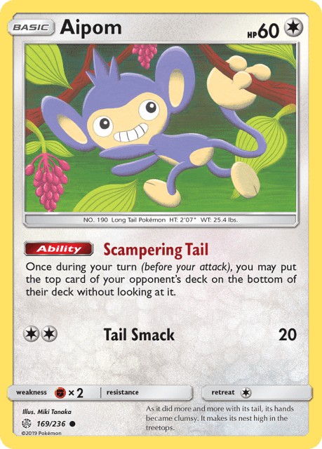 Aipom (169) — Cosmic Eclipse