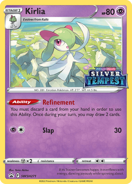 Kirlia (Holofoil) (SWSH271) — SWSH Black Star Promos