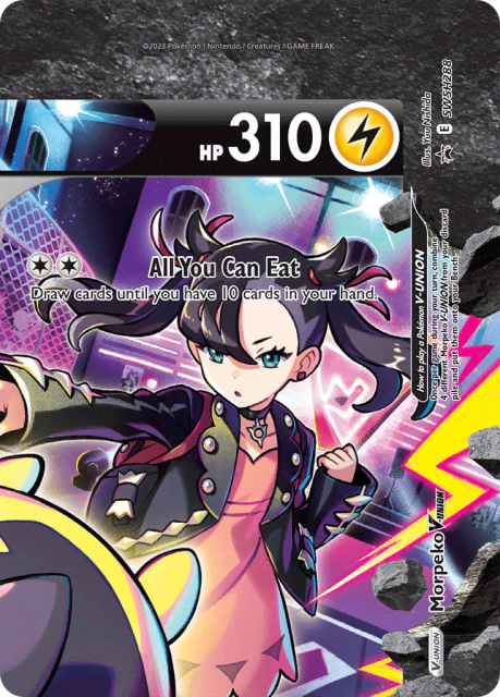 Morpeko V-UNION (Holofoil) (SWSH288) — SWSH Black Star Promos