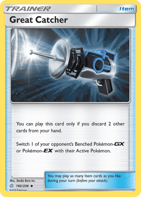 Great Catcher (Reverse Holofoil) (192) — Cosmic Eclipse