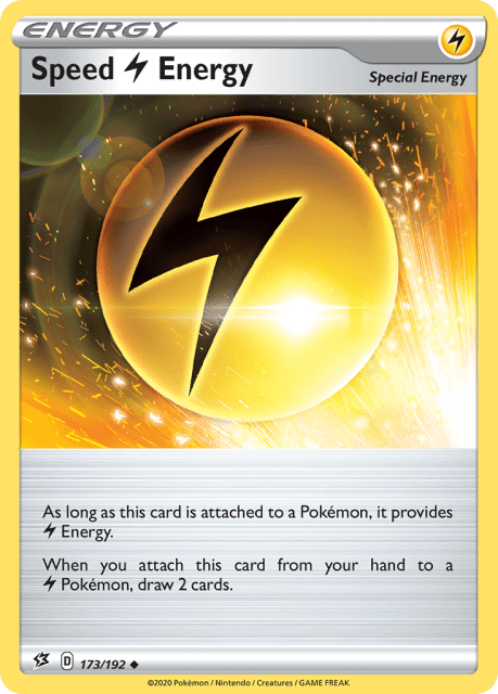 Speed Lightning Energy (Reverse Holofoil) (173) — Rebel Clash