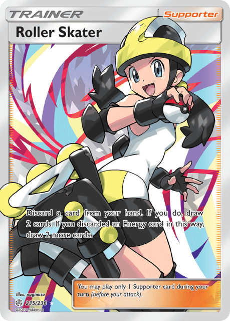 Roller Skater (Holofoil) (235) — Cosmic Eclipse