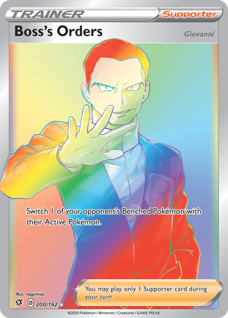 Boss's Orders (Holofoil) (200) — Rebel Clash