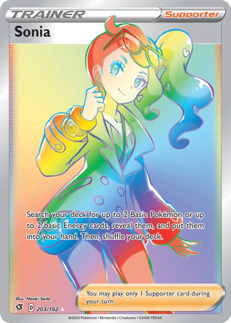 Sonia (Holofoil) (203) — Rebel Clash