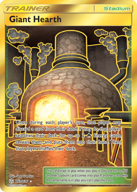 Giant Hearth (Holofoil) (263) — Cosmic Eclipse