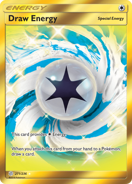Draw Energy (Holofoil) (271) — Cosmic Eclipse