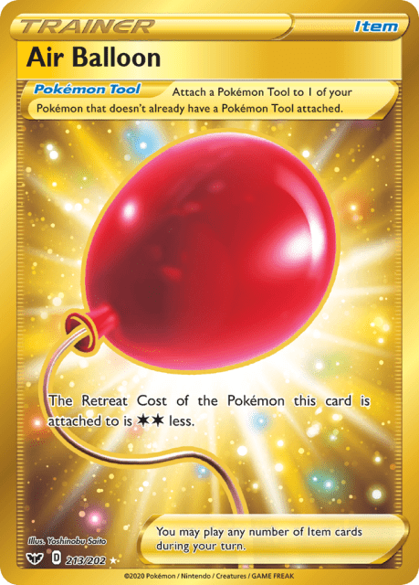 Air Balloon (Holofoil) (213) — Sword & Shield