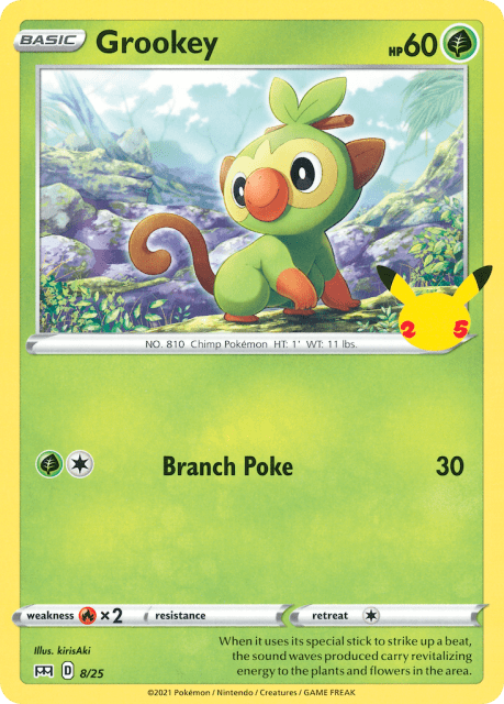 Grookey (8) — McDonald's Collection 2021