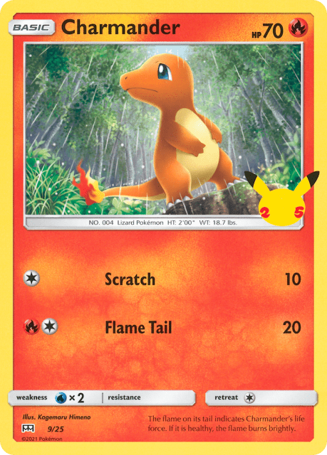 Charmander (Holofoil) (9) — McDonald's Collection 2021