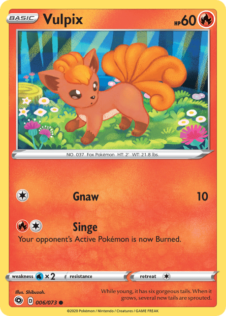 Vulpix (6) — Champion's Path