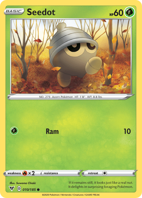 Seedot (Reverse Holofoil) (10) — Vivid Voltage