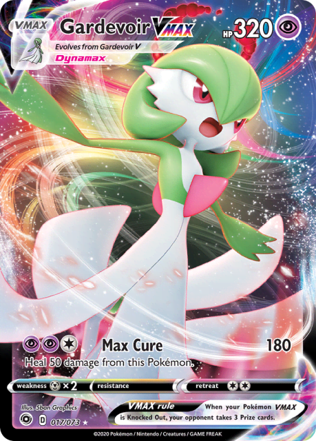 Gardevoir VMAX (Holofoil) (17) — Champion's Path