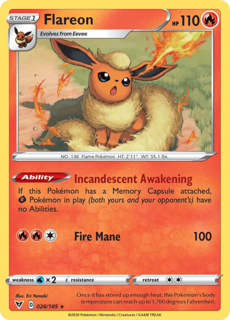 Flareon (26) — Vivid Voltage