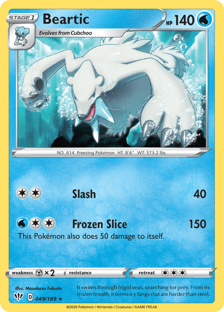 Beartic (49) — Darkness Ablaze