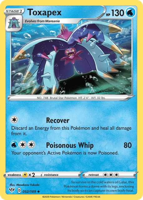 Toxapex (52) — Darkness Ablaze