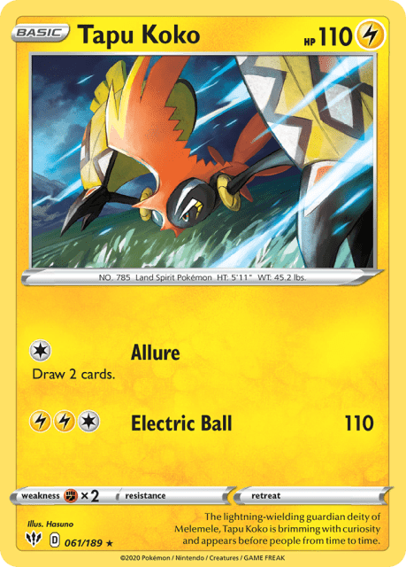 Tapu Koko (61) — Darkness Ablaze