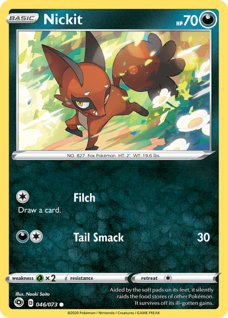 Nickit (Reverse Holofoil) (46) — Champion's Path