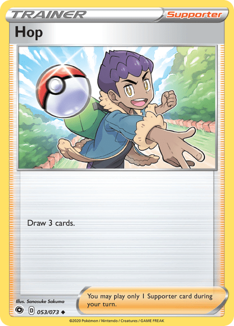 Hop (Reverse Holofoil) (53) — Champion's Path