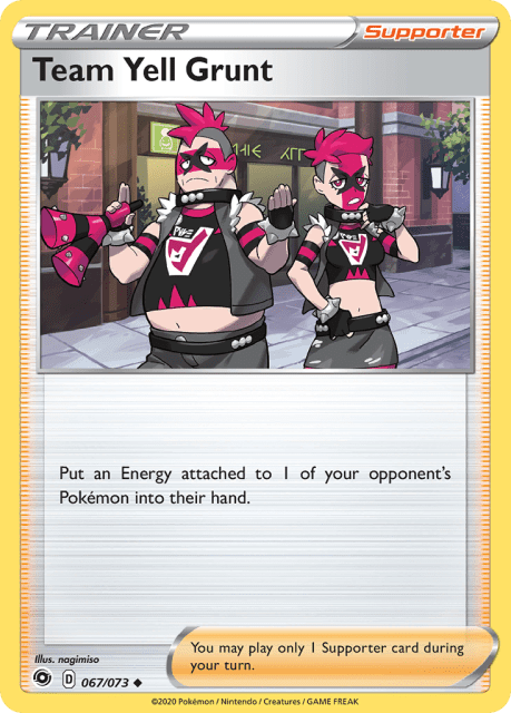 Team Yell Grunt (67) — Champion's Path