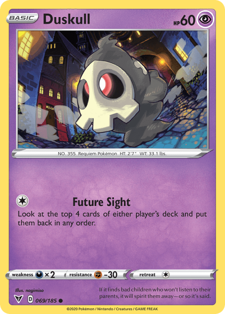 Duskull (Holiday Stamp) (69) — Vivid Voltage