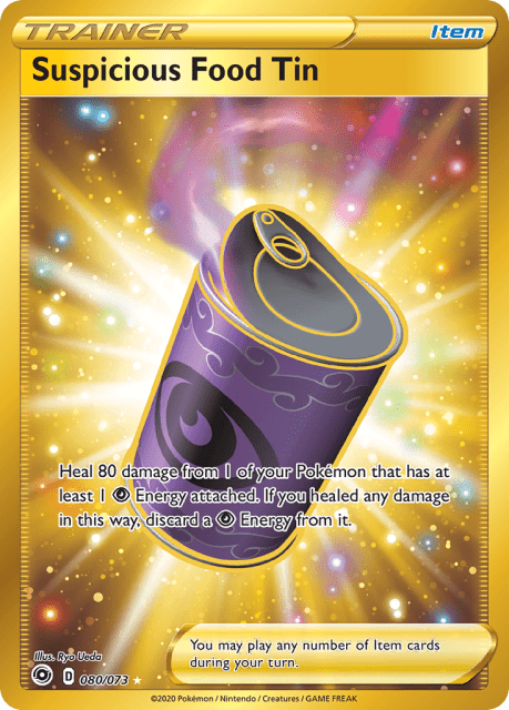 Suspicious Food Tin (Holofoil) (80) — Champion's Path