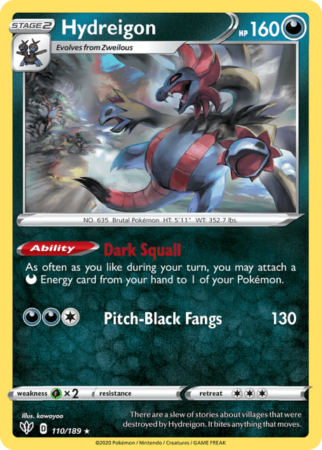 Hydreigon (110) — Darkness Ablaze