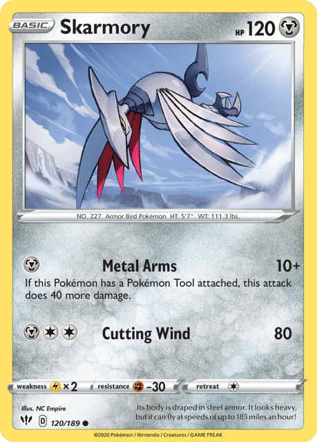 Skarmory (120) — Darkness Ablaze