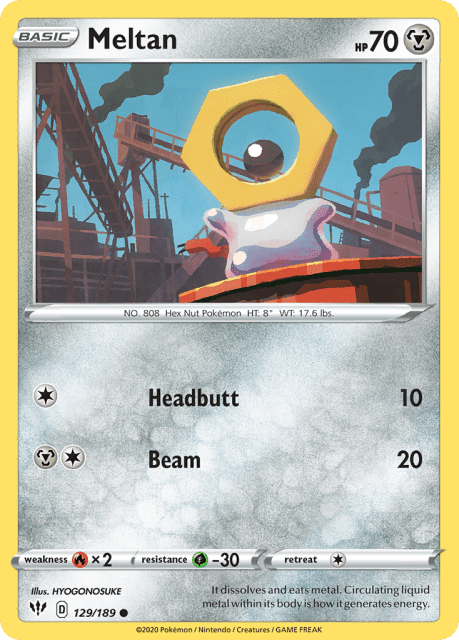 Meltan (129) — Darkness Ablaze