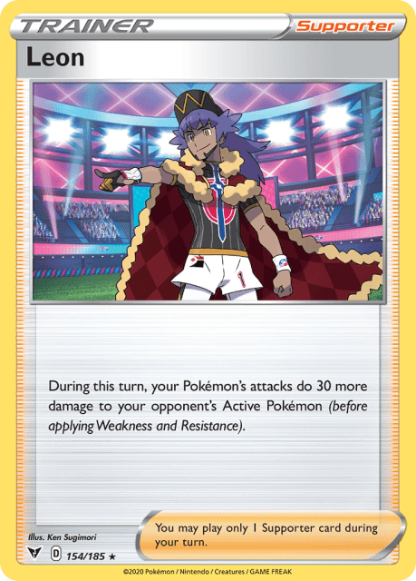 Leon (Holofoil) (154) — Vivid Voltage