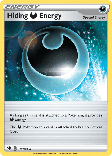 Hiding Darkness Energy (Reverse Holofoil) (175) — Darkness Ablaze