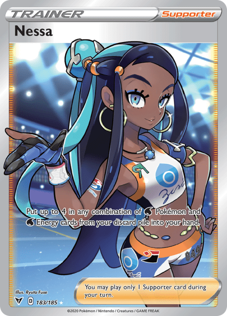 Nessa (Holofoil) (183) — Vivid Voltage