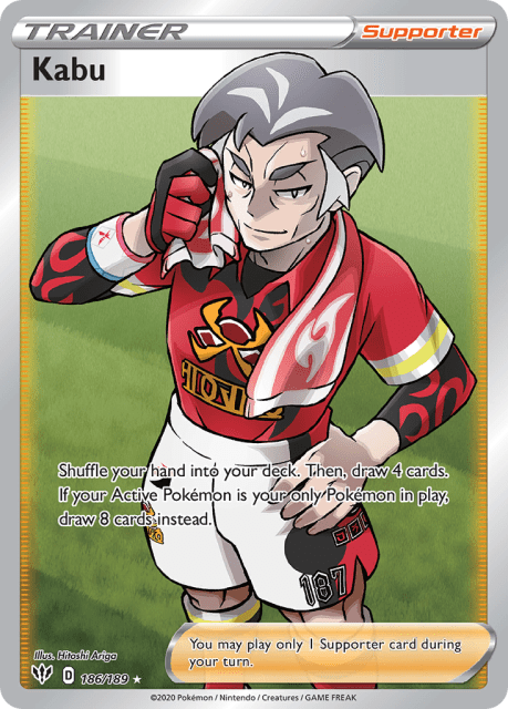 Kabu (Holofoil) (186) — Darkness Ablaze