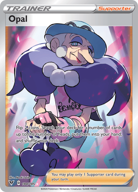 Opal (Holofoil) (184) — Vivid Voltage