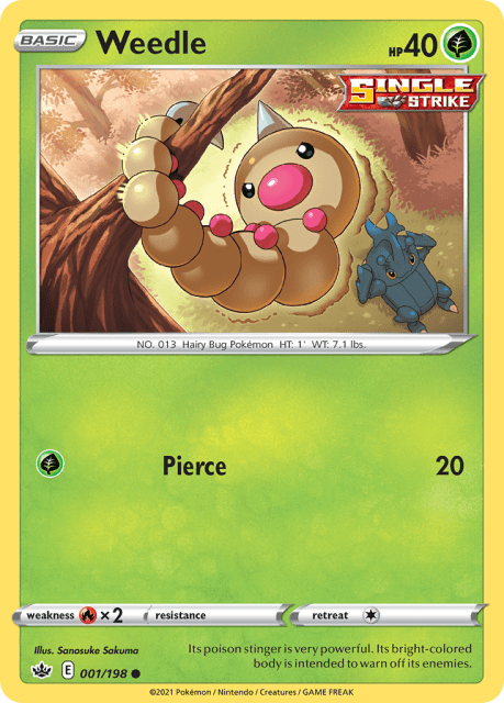Weedle (1) — Chilling Reign