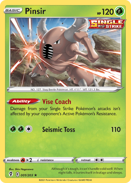 Pinsir (1) — Evolving Skies