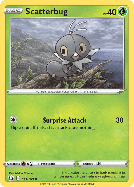 Scatterbug (11) — Battle Styles