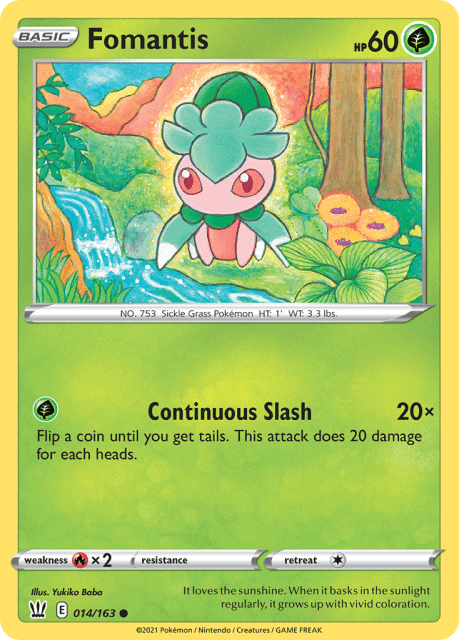 Fomantis (14) — Battle Styles