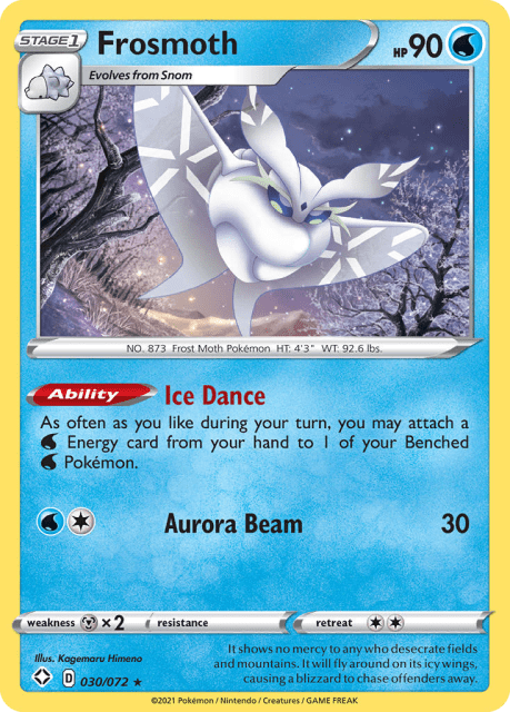 Frosmoth (Holofoil) (30) — Shining Fates