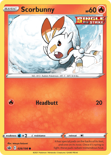 Scorbunny (26) — Chilling Reign