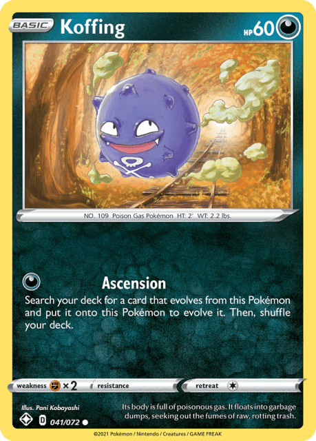 Koffing (41) — Shining Fates