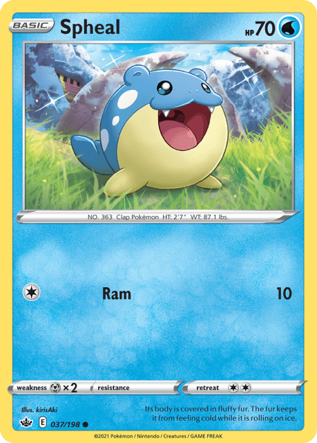 Spheal (37) — Chilling Reign