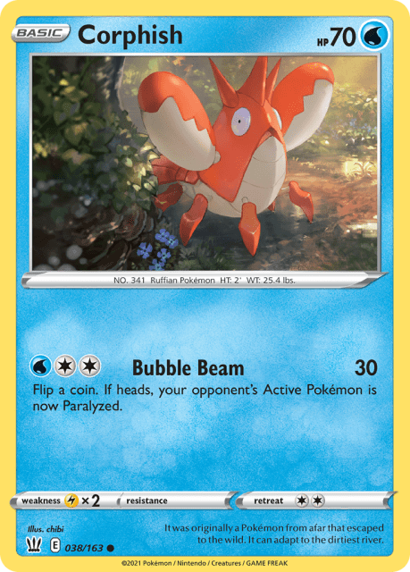 Corphish (38) — Battle Styles