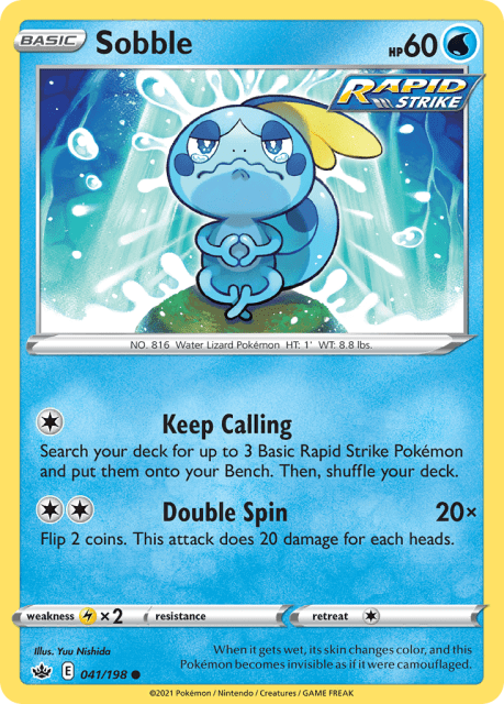 Sobble (Rikuto Ohashi) (41) — Chilling Reign