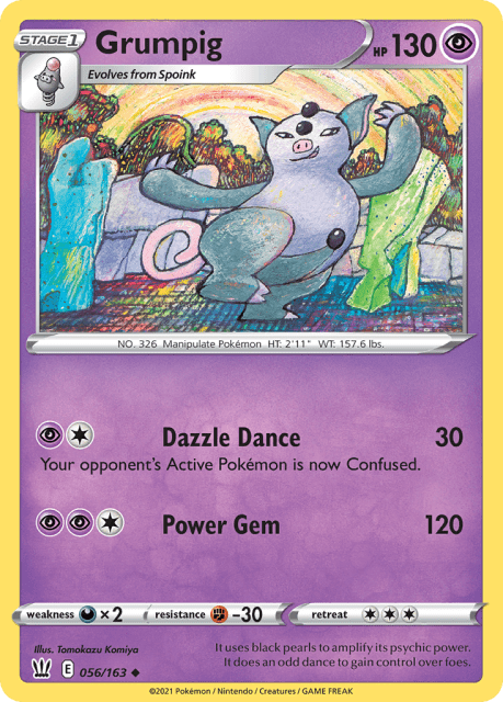 Grumpig (56) — Battle Styles