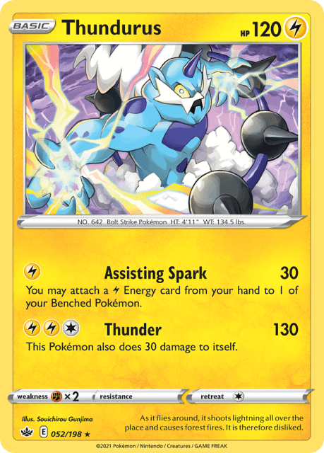 Thundurus (52) — Chilling Reign