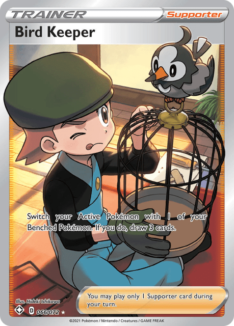 Bird Keeper (Holofoil) (66) — Shining Fates