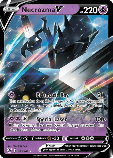 Necrozma V (Holofoil) (63) — Battle Styles